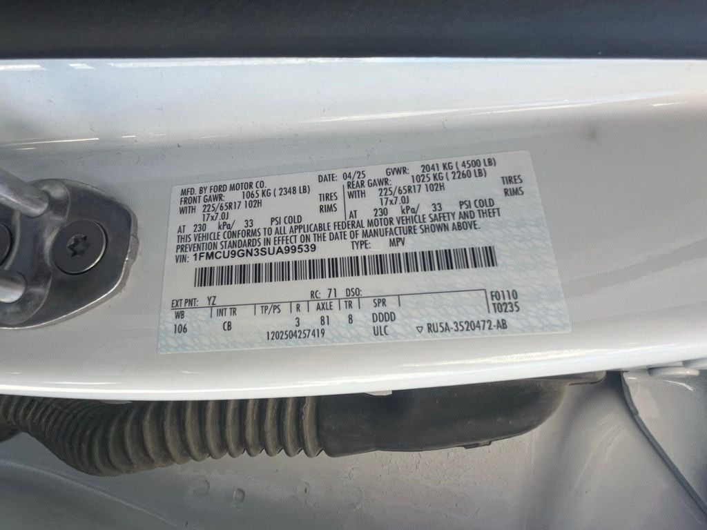 2025 Ford Escape Active