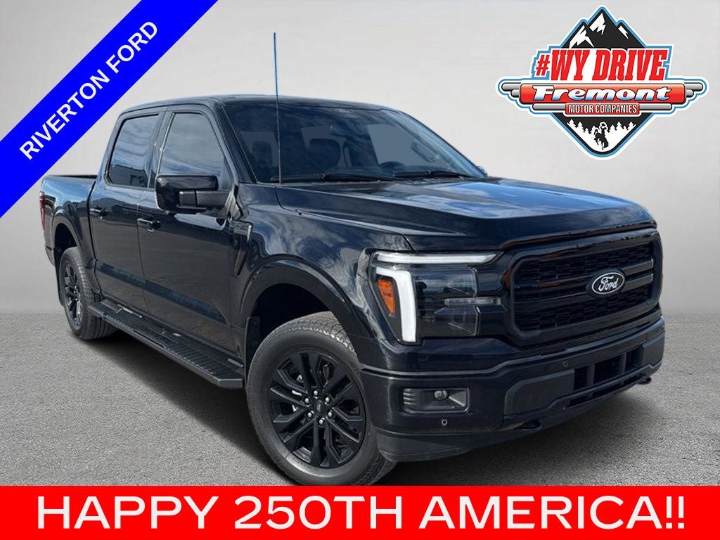 2025 Ford F-150 Lariat Black Appearance Pkg.