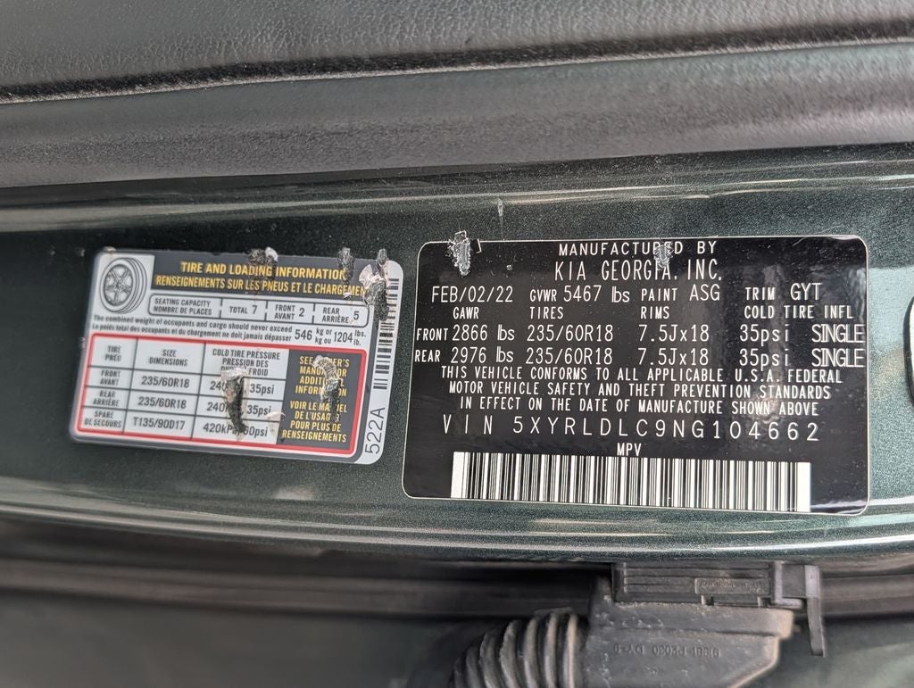 2022 Kia Sorento X-Line S AWD