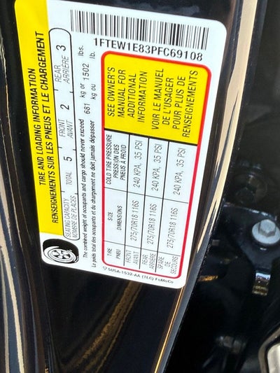 2023 Ford F-150 Tremor