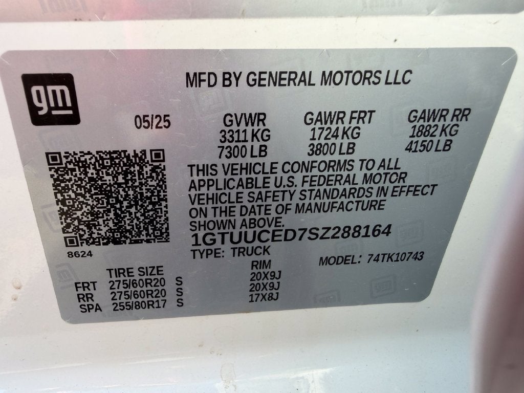 2025 GMC Sierra 1500 Elevation