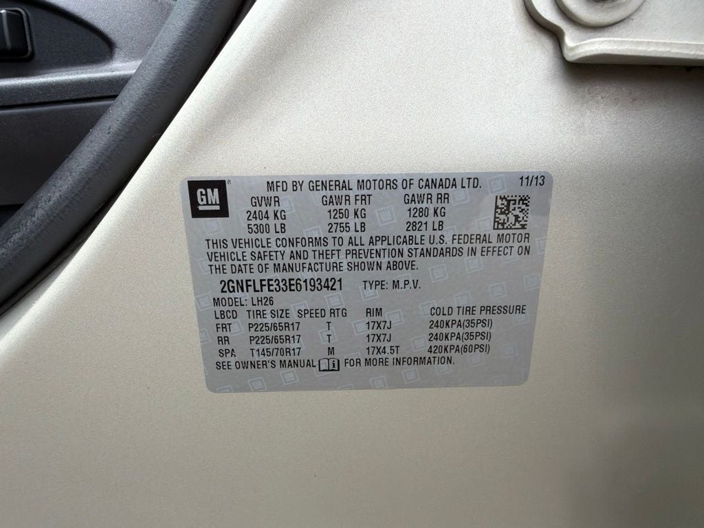 2014 Chevrolet Equinox LT 1LT