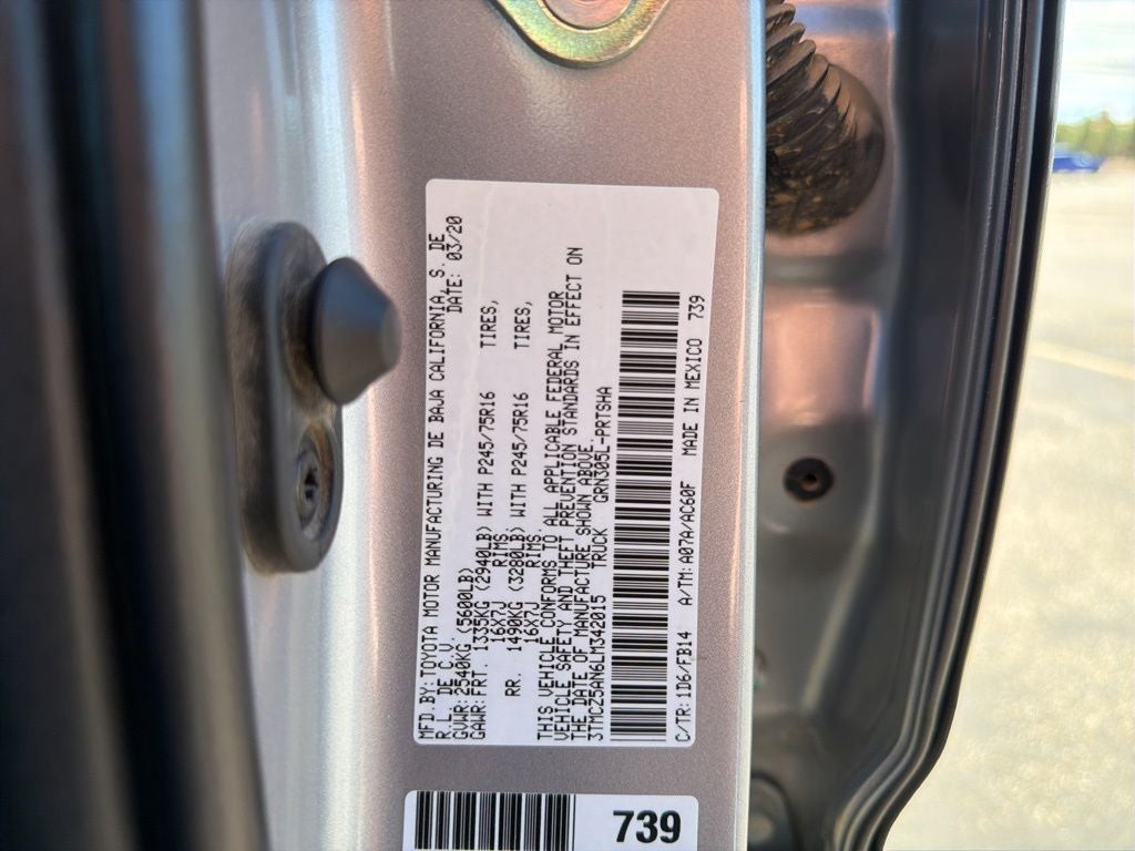 2020 Toyota Tacoma SR V6