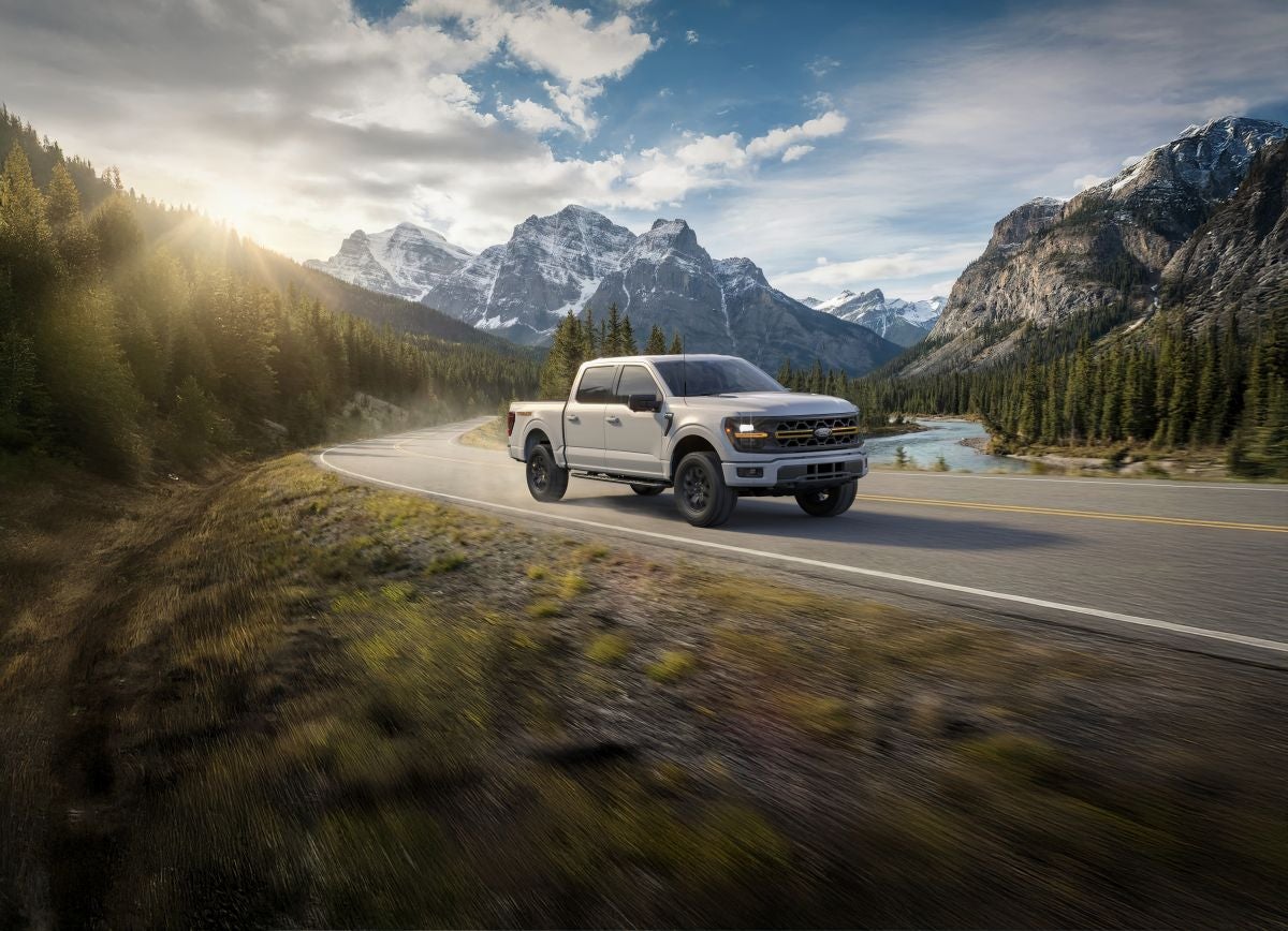 2026 Ford F-150 Tremor Navigating Off-Road Trail